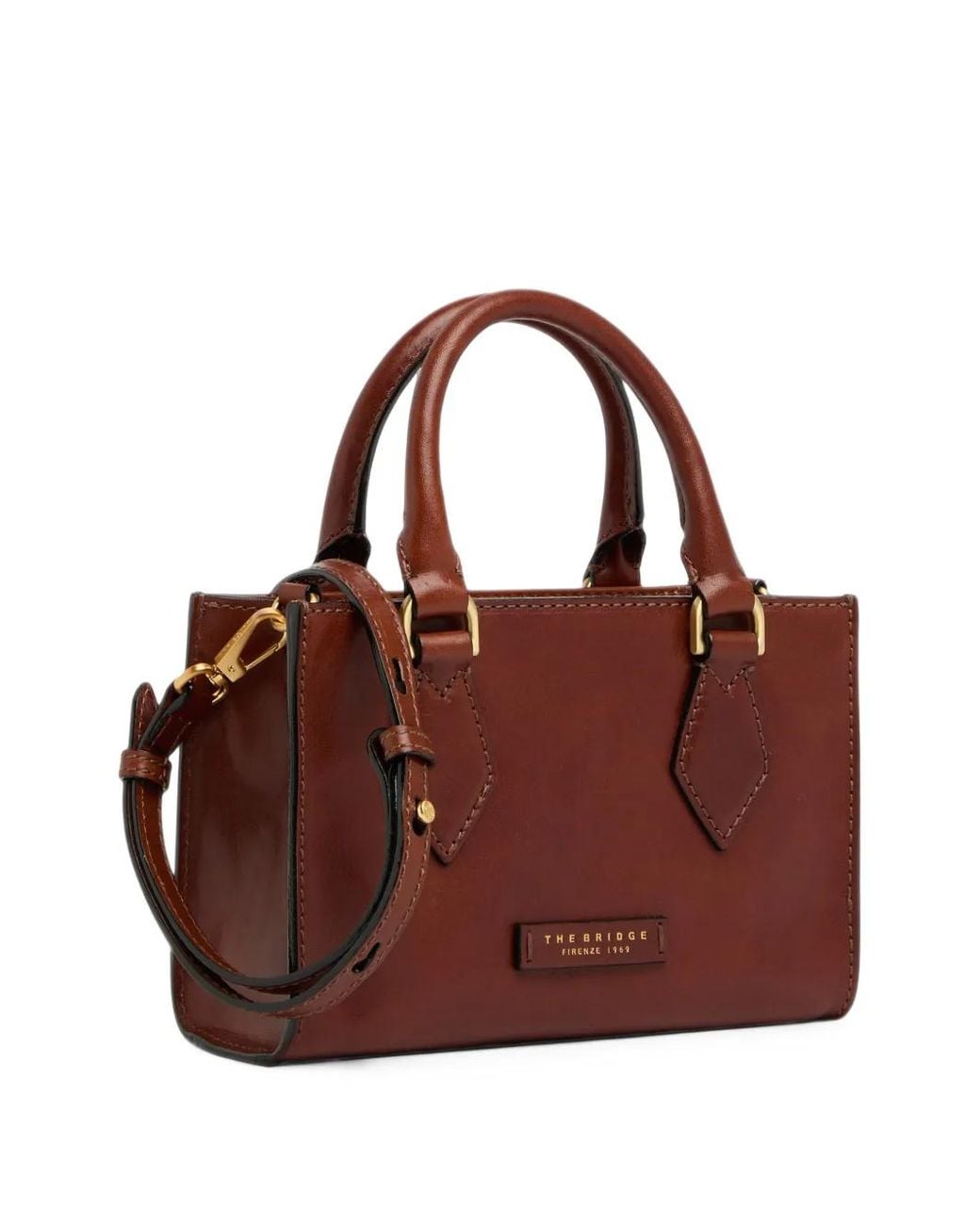 The Bridge Brown Leather Tote Bag