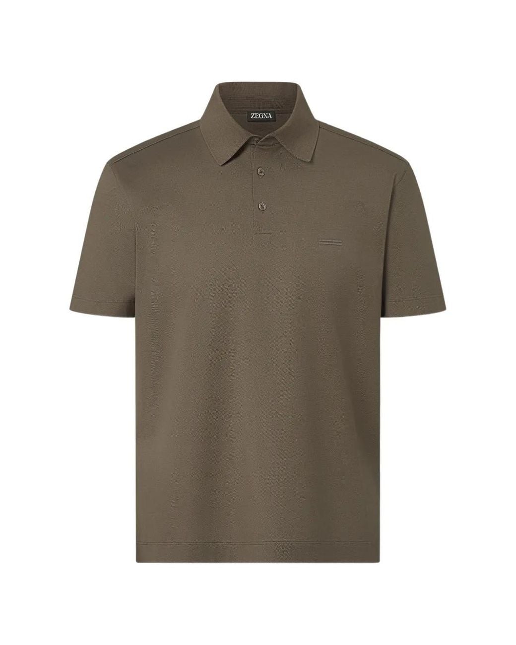 Zegna Green Dark- Polo Shirt for men