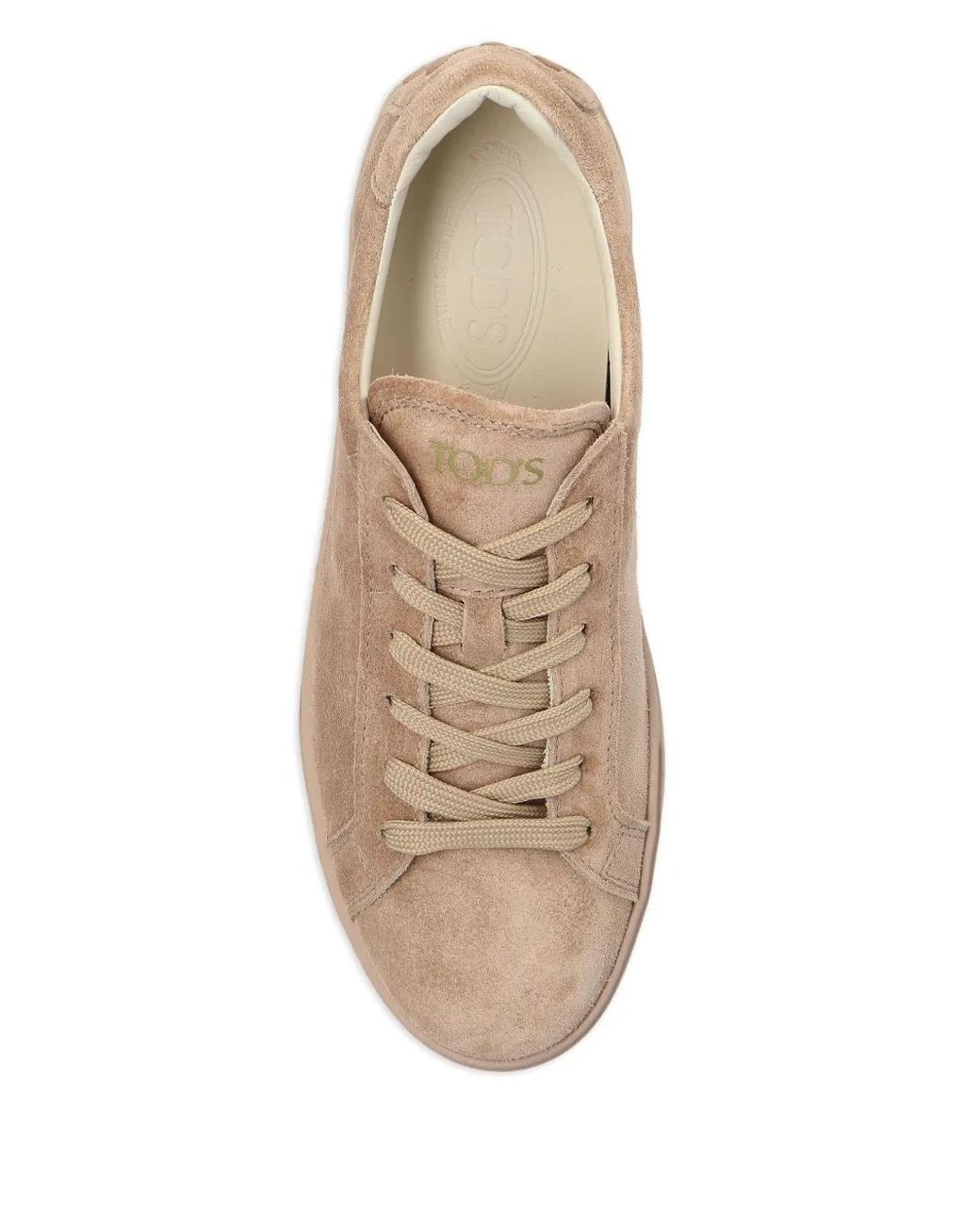 Tod's Brown Suede Sneakers