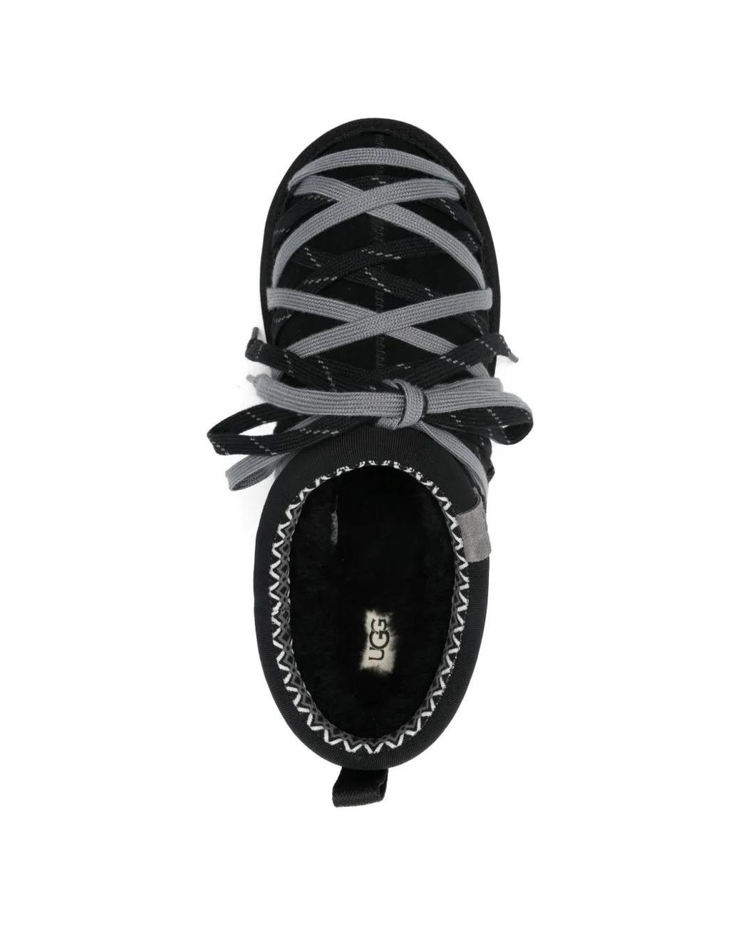Ugg Black Tasman Lace-Up Slippers