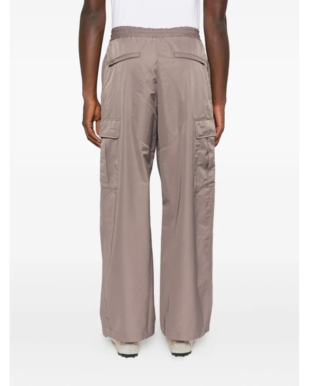 KENZO Gray Cargo-Pocket Pants for men