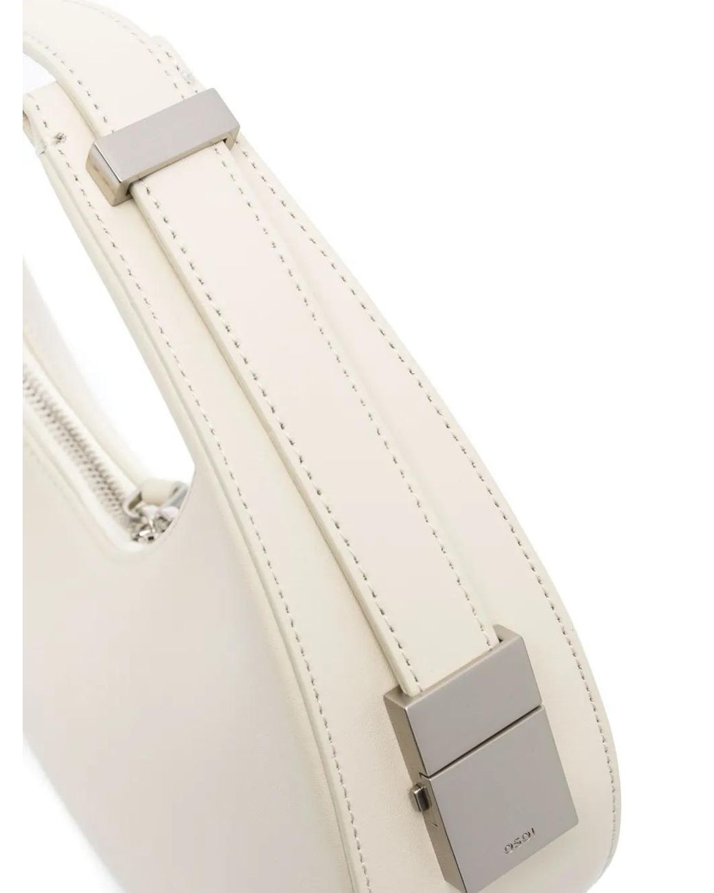 OSOI White Engraved-Logo Tote Bag