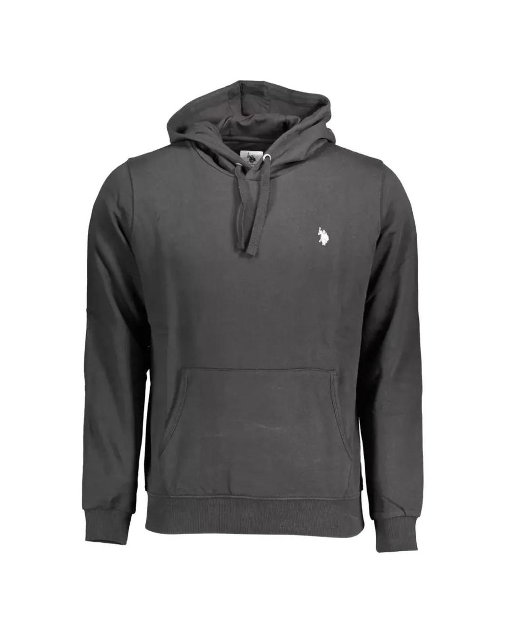 U.S. POLO ASSN. Gray Hoodie À Logo Brodé for men