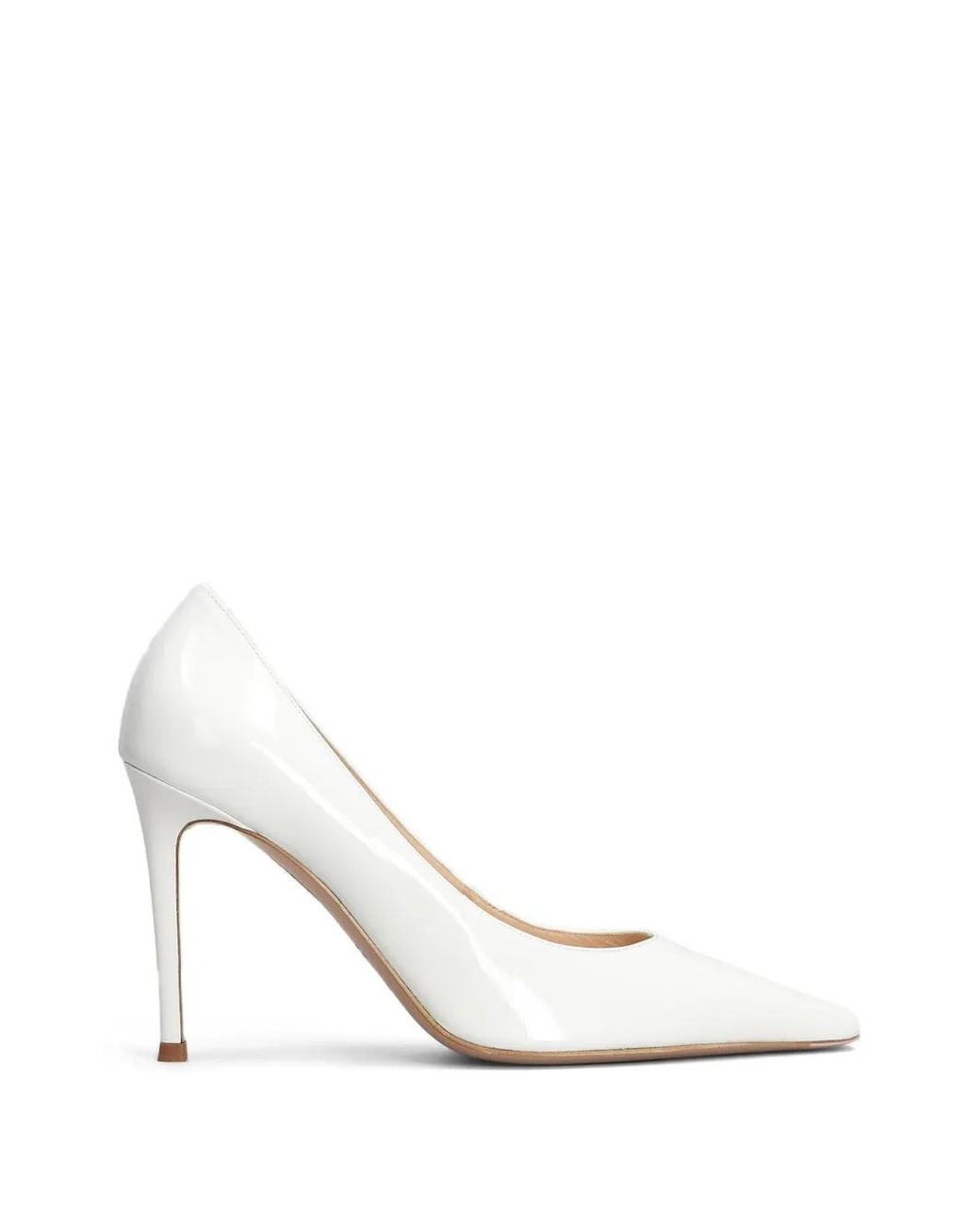 Roberto Festa White Elais Pointed-Toe Pumps