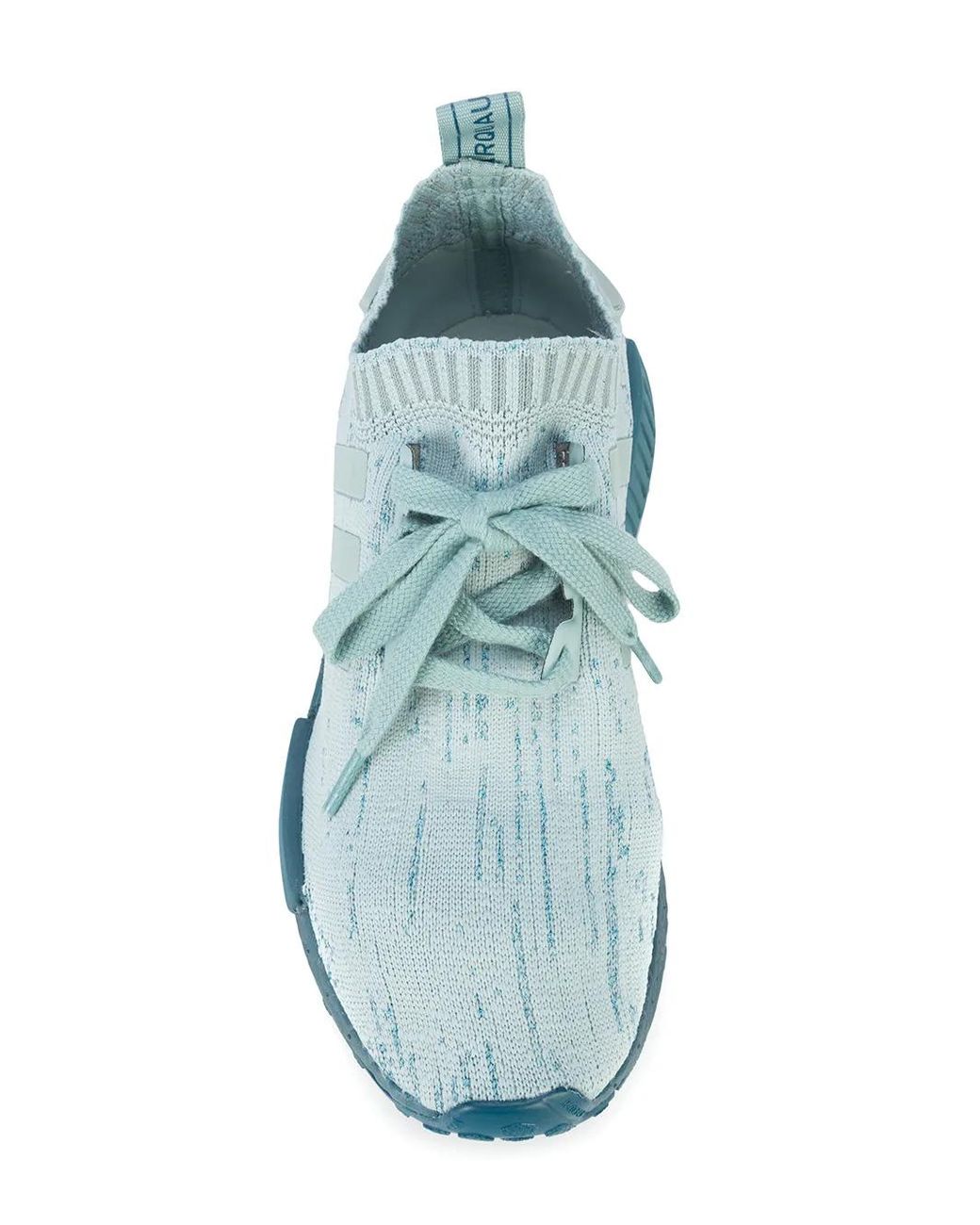 Adidas Blue Nmd_R1 Primeknit Sneakers