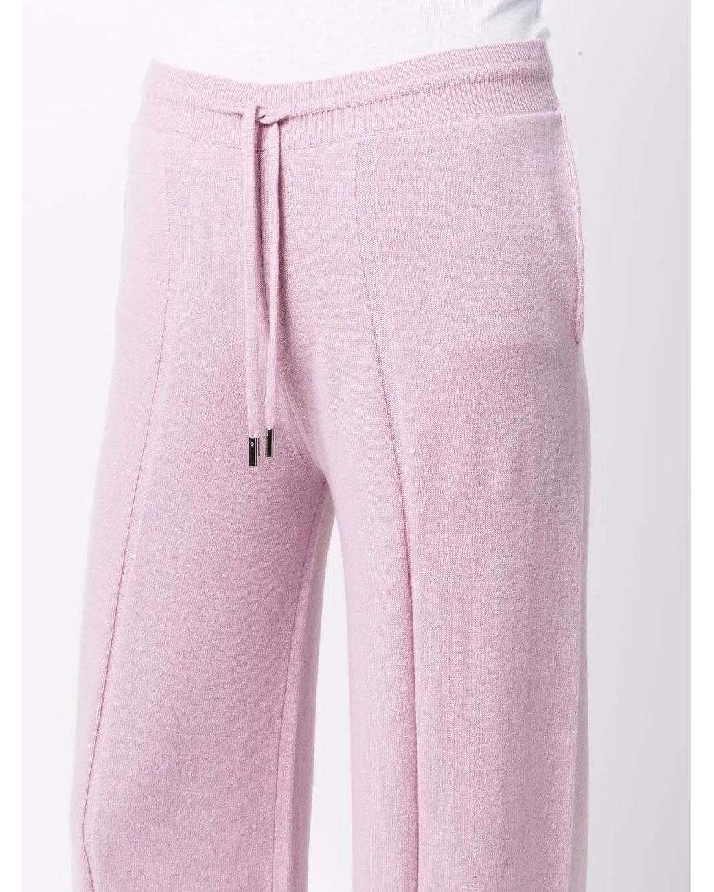 Stella McCartney Pink Inverted Pleat Comfort Trousers