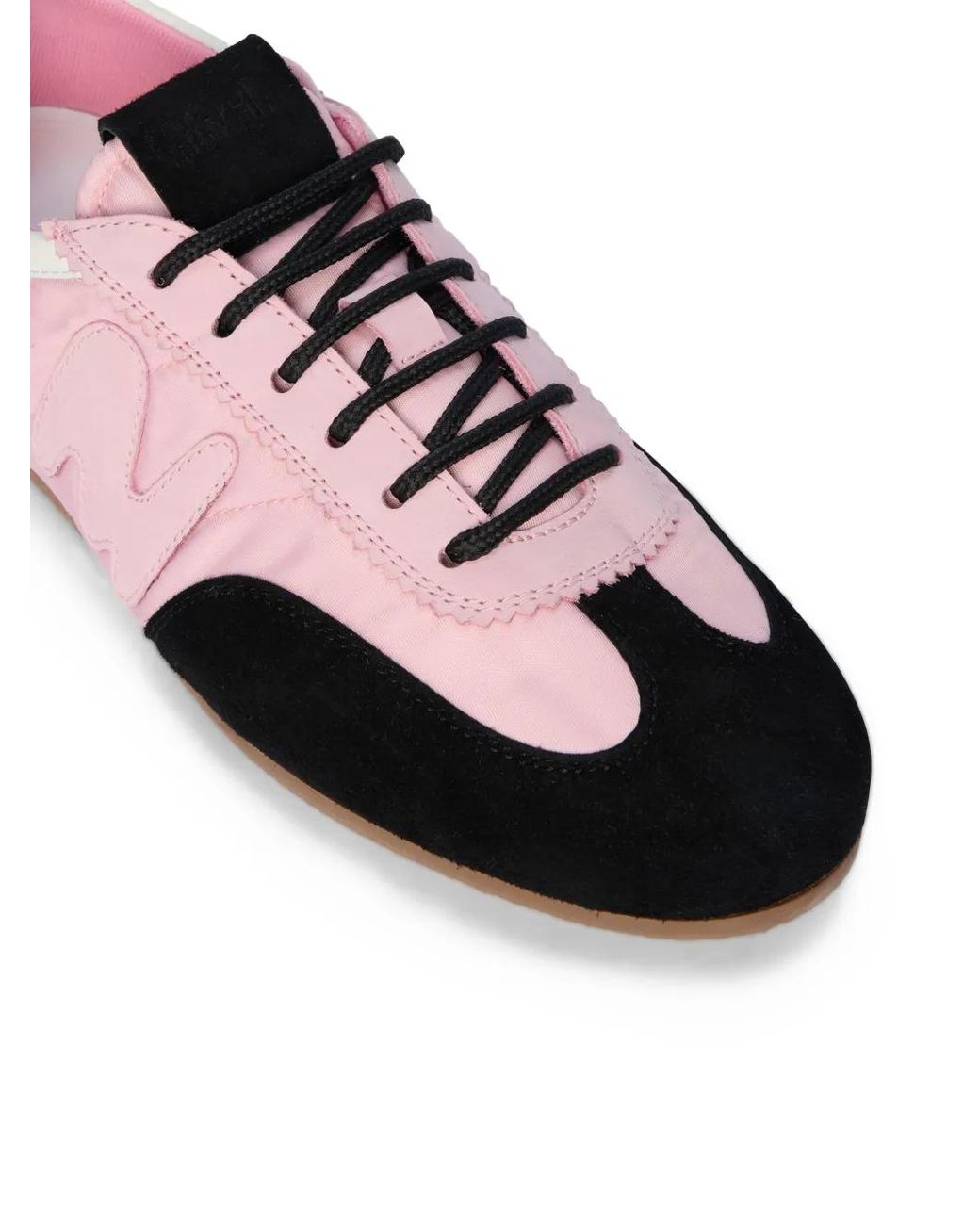 MSGM Pink Sneakers Mit Logo