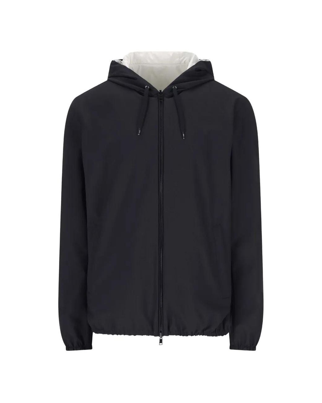 Chaqueta Con Capucha Y Cremallera Herno de hombre de color Blue