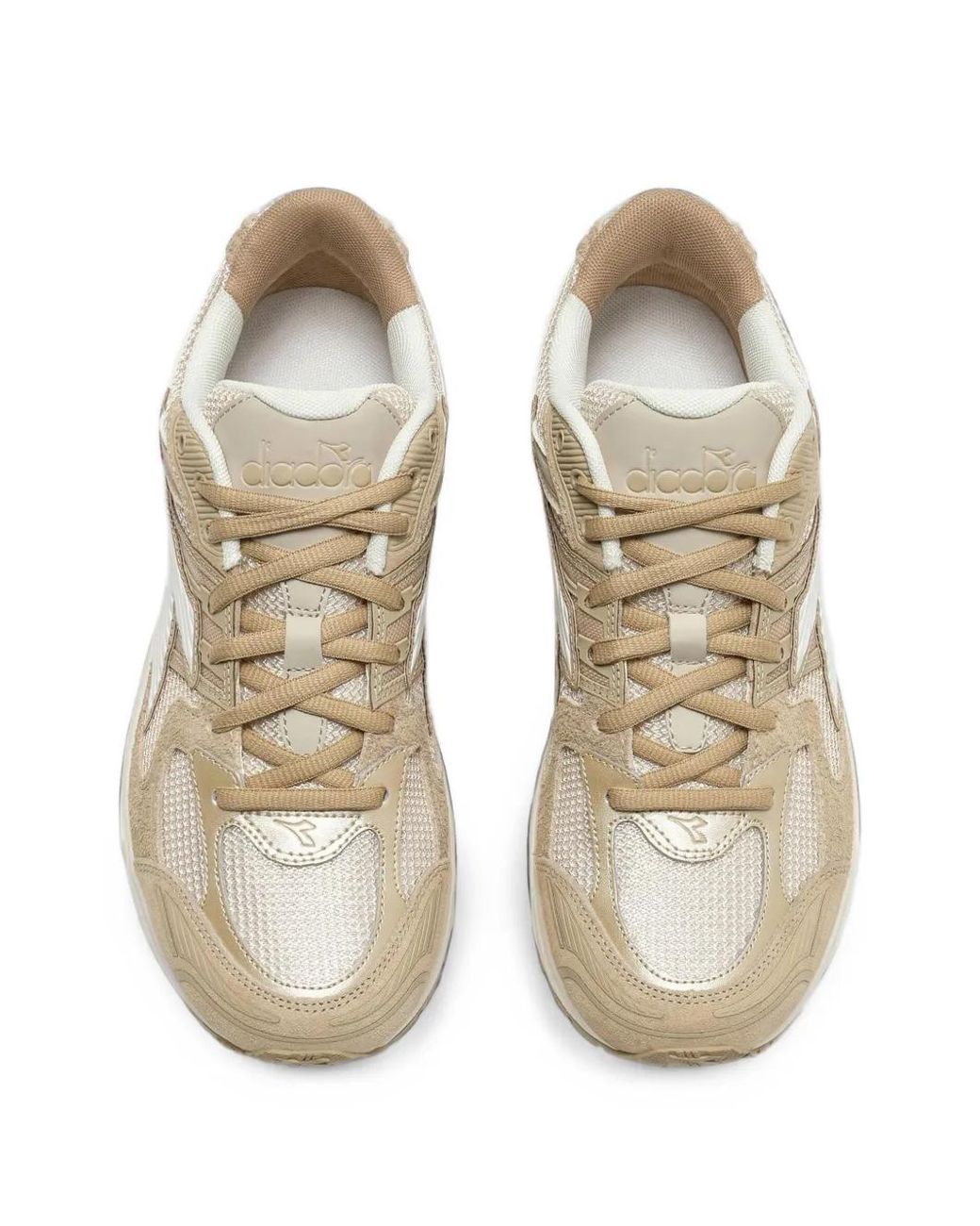 Diadora White Mythos Star Low-Top Sneakers