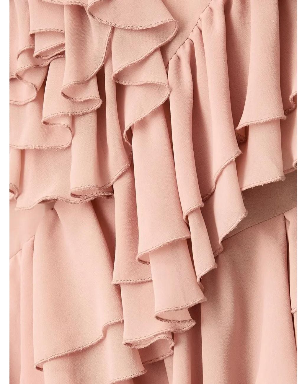 Aniye By Pink Ruffled Off-Shoulder Mini Dress