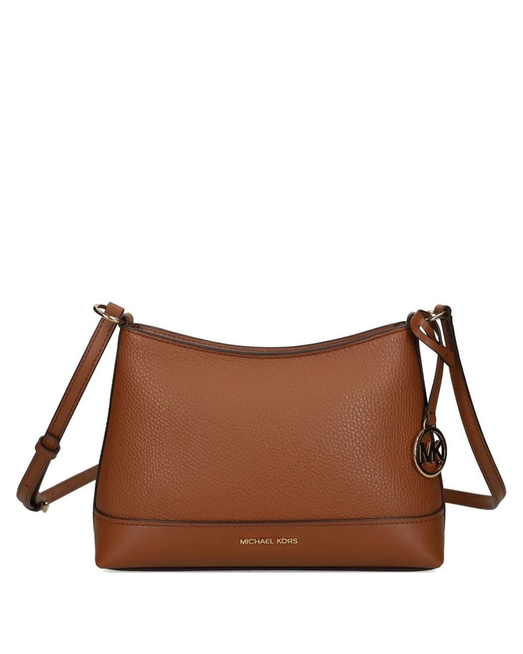 MICHAEL Michael Kors Brown Logo Charm Cross Body Bag
