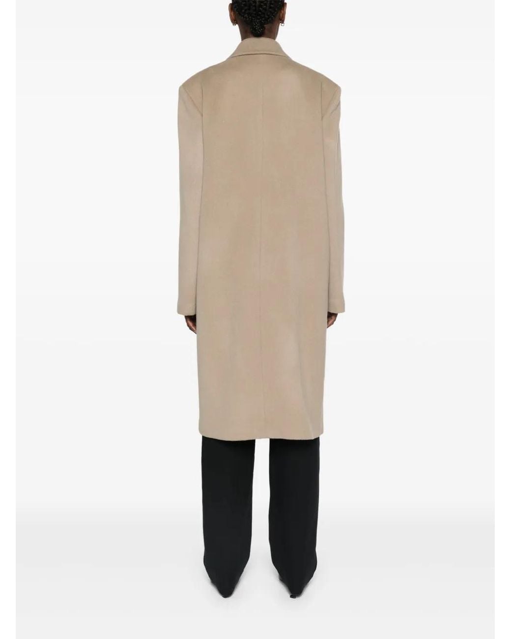 IRO Natural Doppelreihiger Mantel