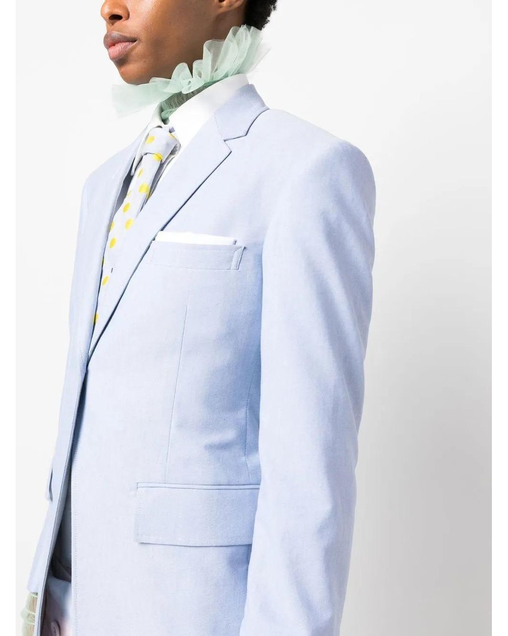 Blazer À Simple Boutonnage Thom Browne en coloris Blue