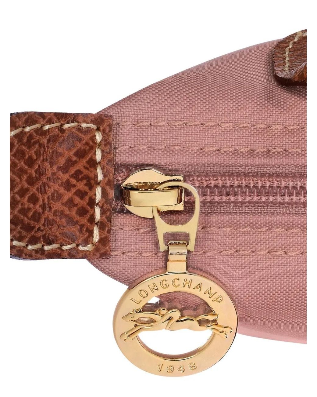 Longchamp Pink Le Pliage Original Two-Toned Tote Bag