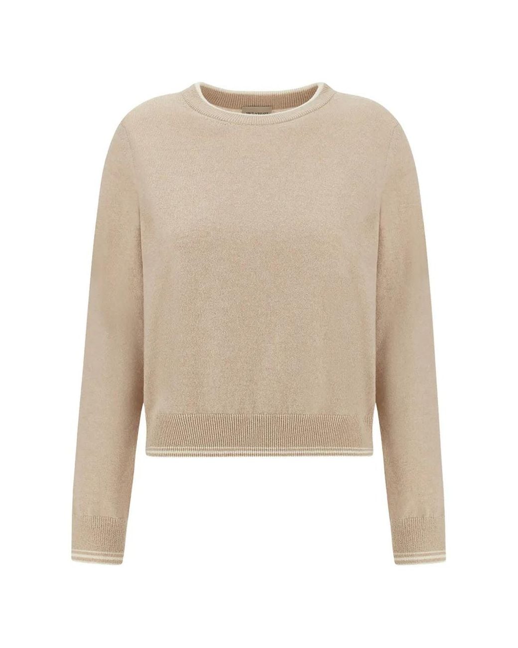 Paul & Shark Natural Cashmere Crew-Neck Sweater