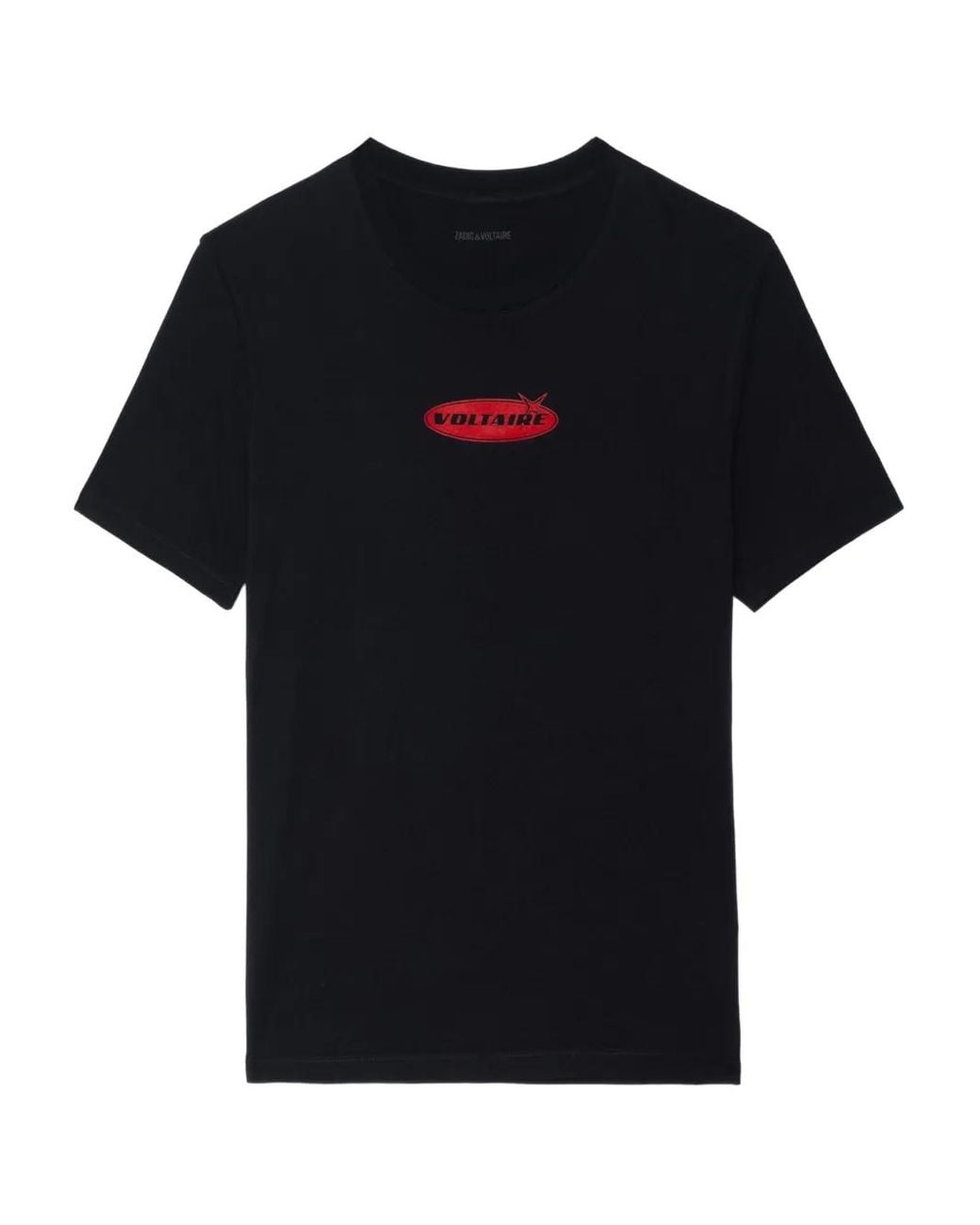 Zadig & Voltaire Black Tommy T-Shirt for men