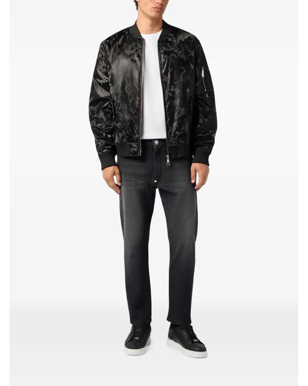 Philipp Plein Blue Detroit Fit Jeans Basic for men
