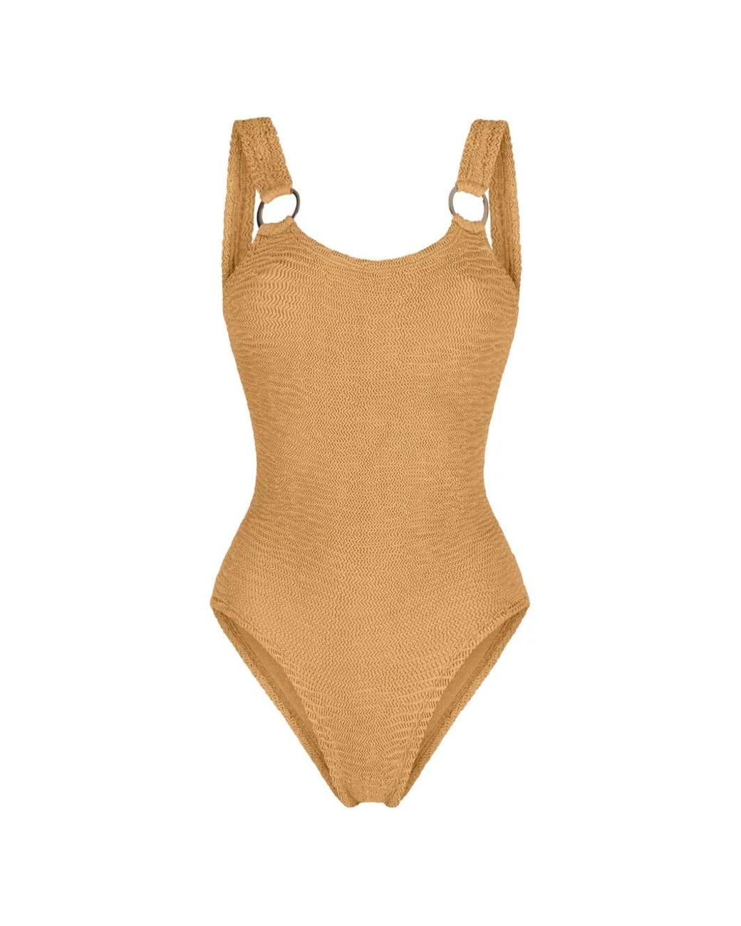 Paramidonna White Maillot De Bain Sophia À Anneau