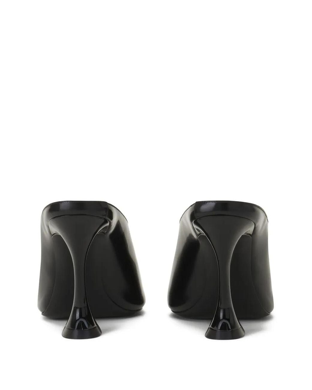 Lanvin Black Midnight Step Mules