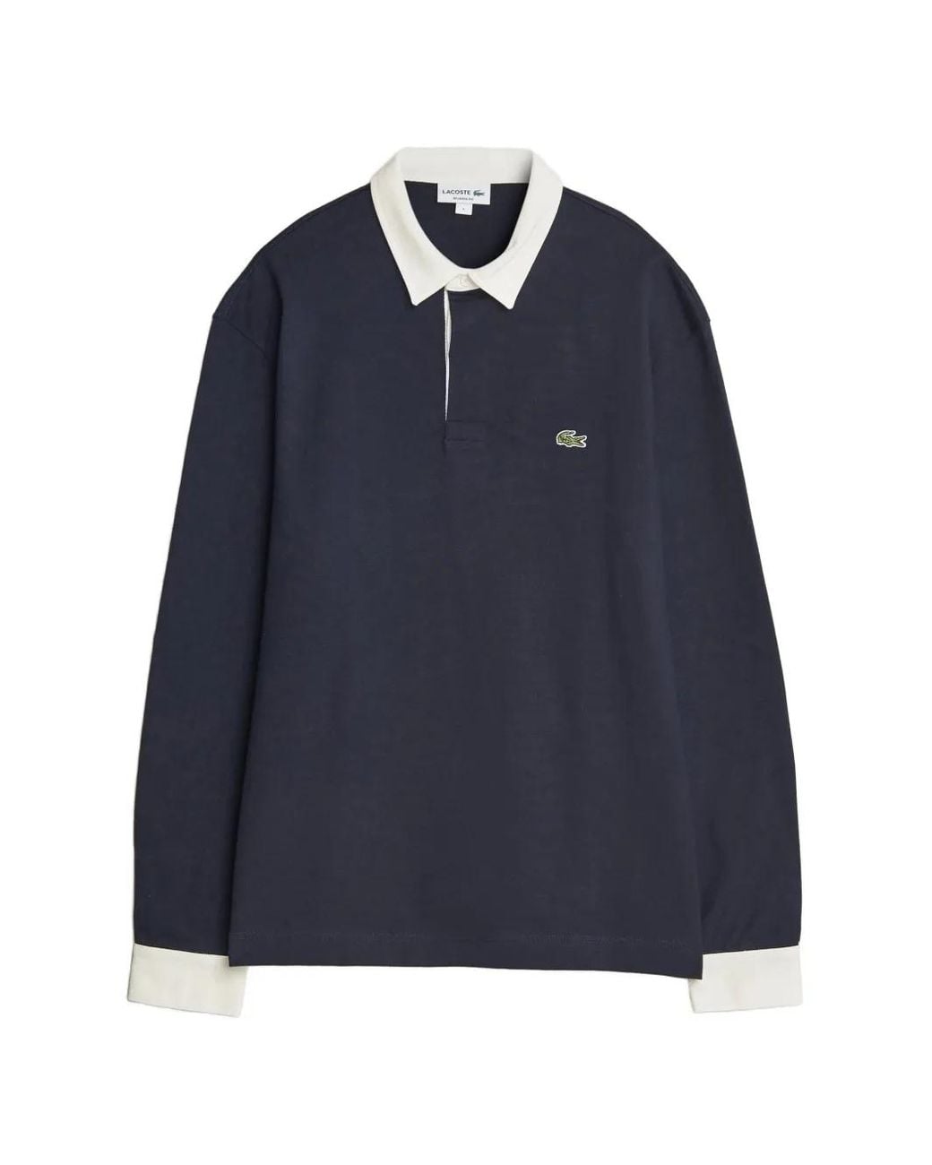 Polo Holgado Lacoste de hombre de color Blue
