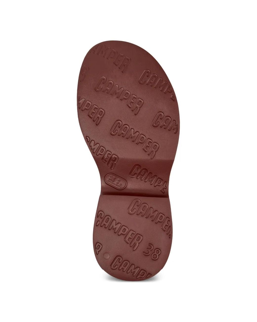 Camper Brown Tasha Leather Sandals