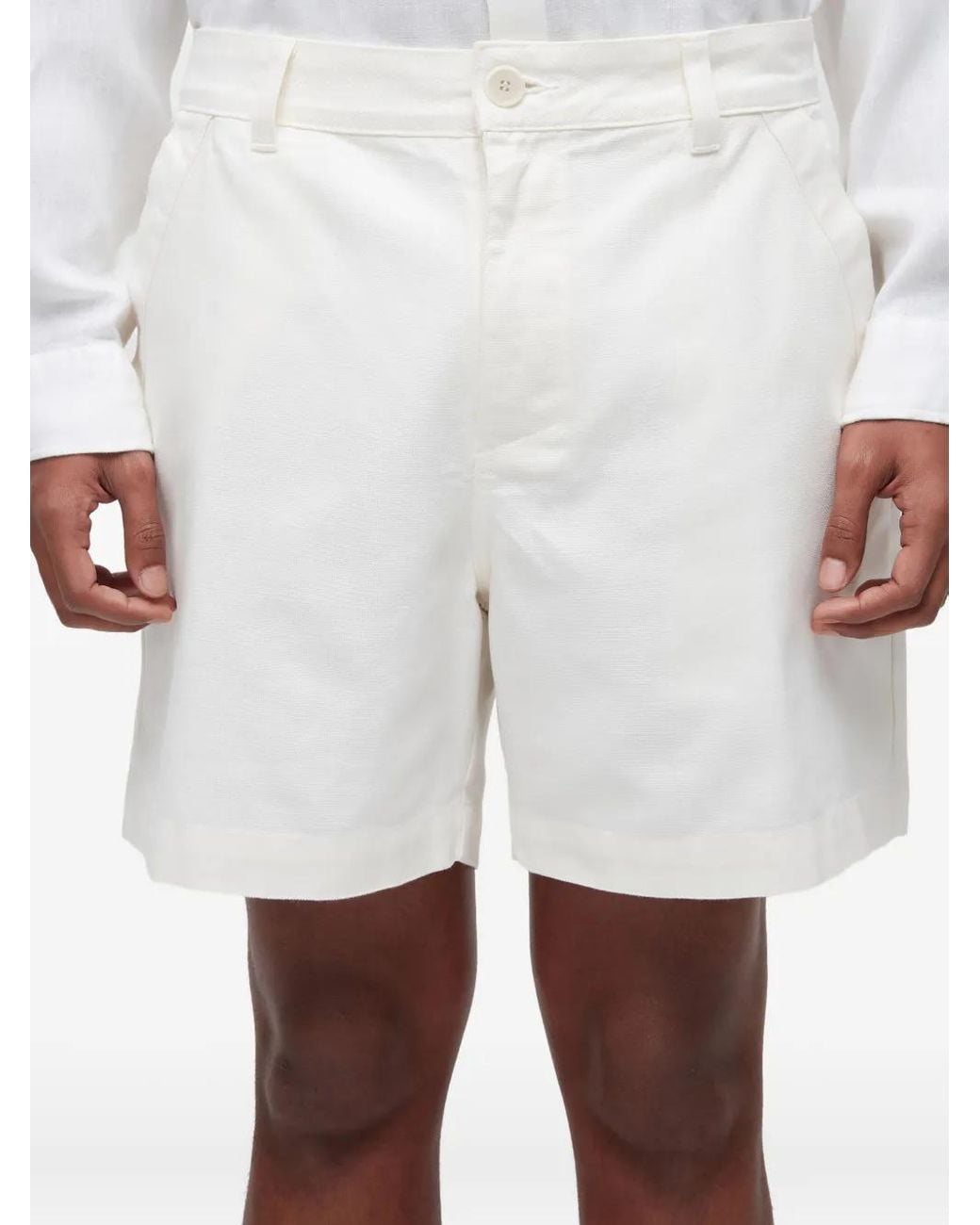 Osklen White New Flow Basic Shorts for men