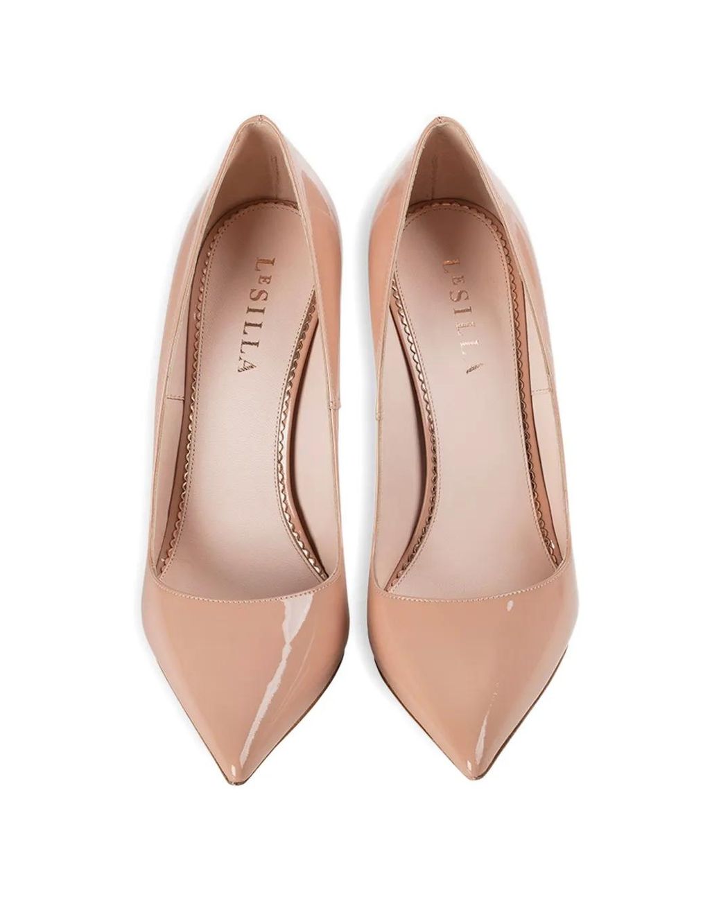 Le Silla White 120Mm Eva Heeled Pumps