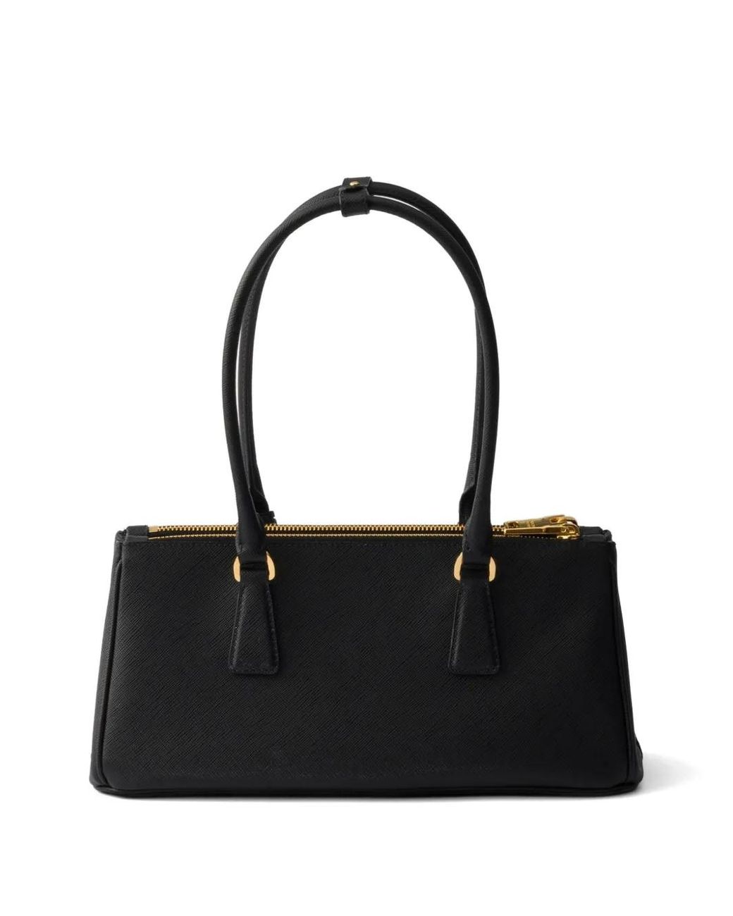 Prada Black Galleria Medium Saffiano Leather Bag