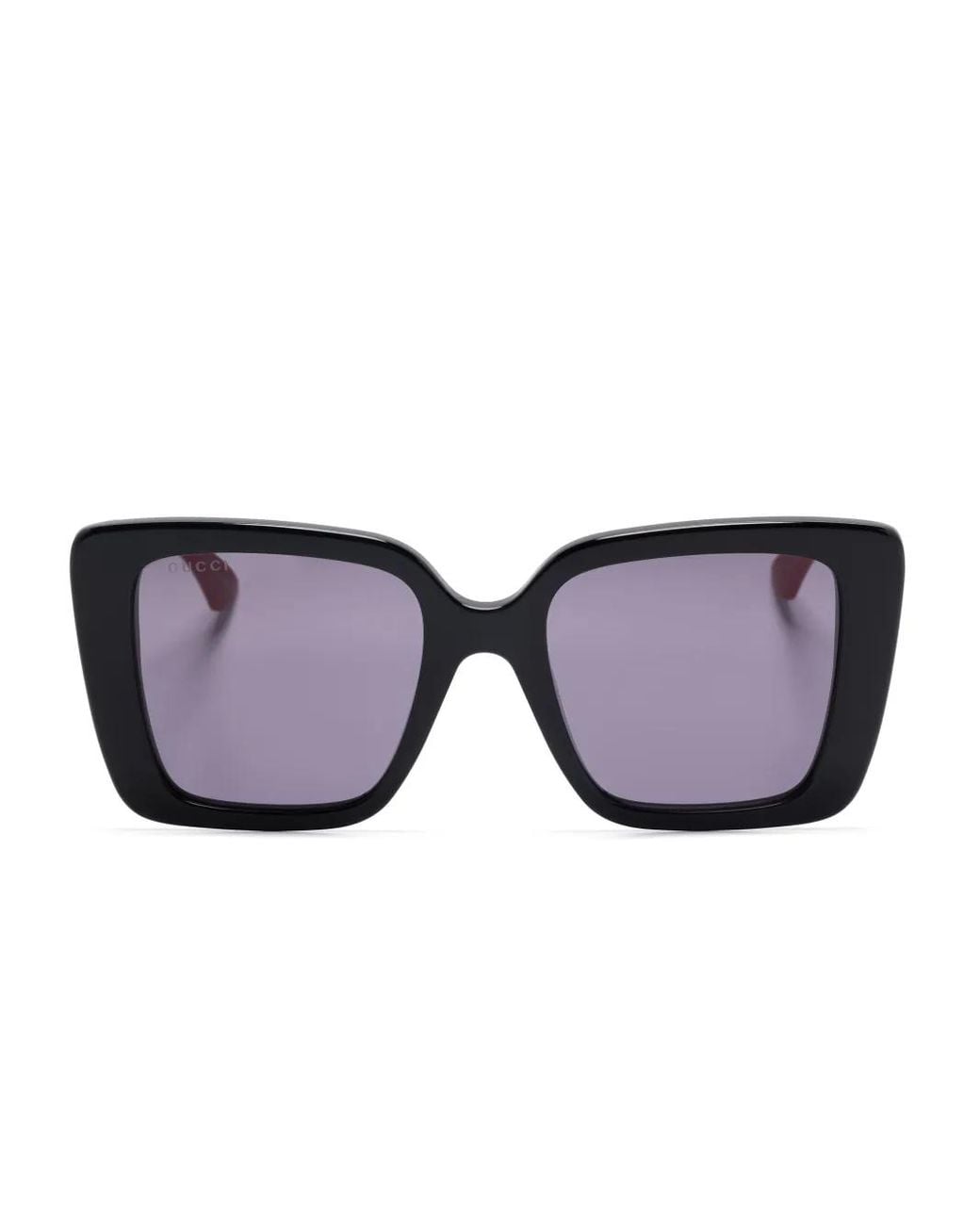 Gucci Blue Oversize-Frame Sunglasses