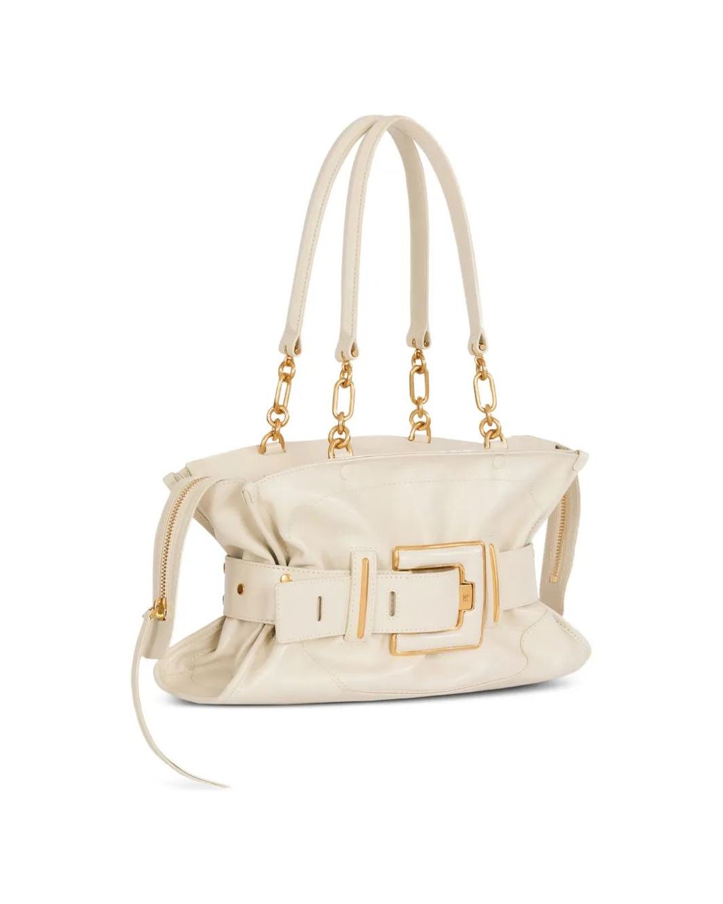 Balmain Natural Anthem Shoulder Bag