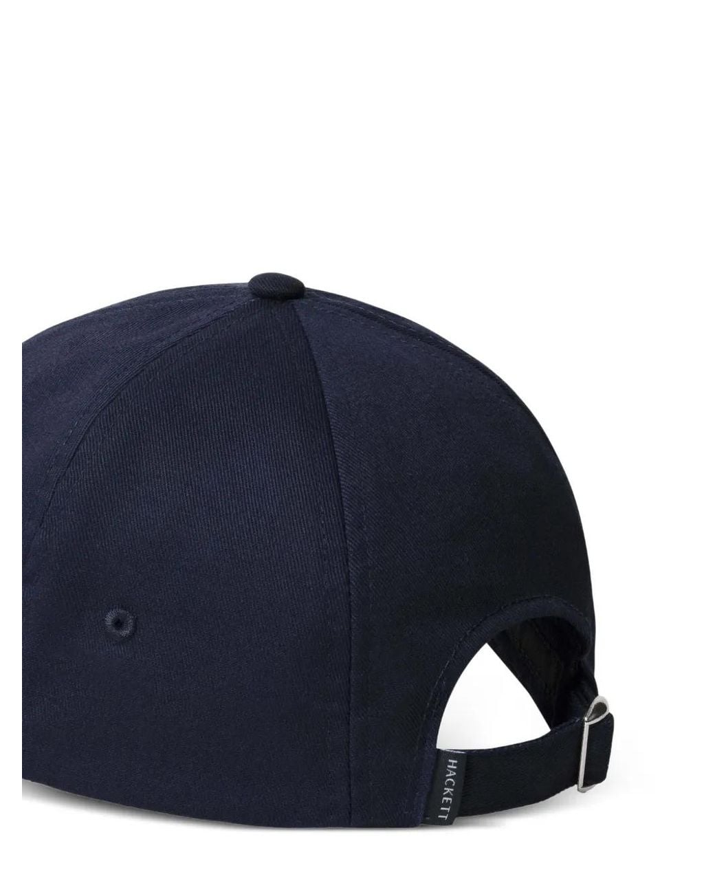 Hackett Blue Casquette En Coton À Logo Brodé for men