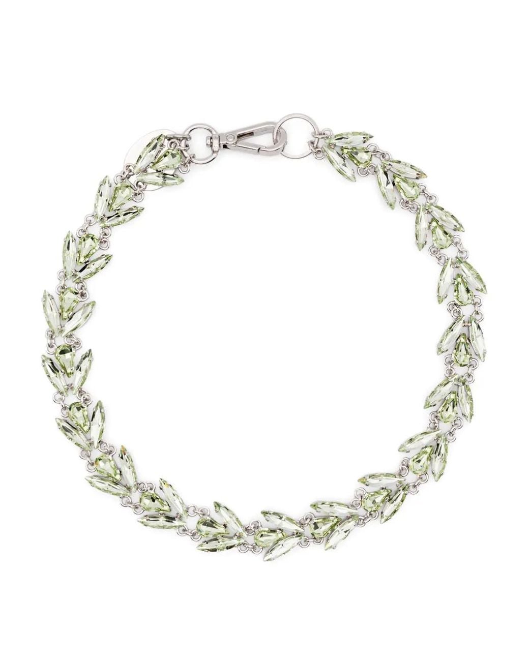 Simone Rocha Metallic Crystal Floret Halskette