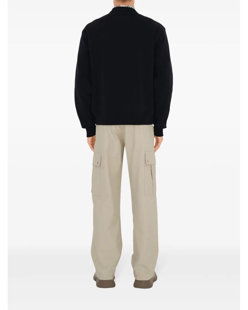 Burberry Black Logo Sweatshirt for men