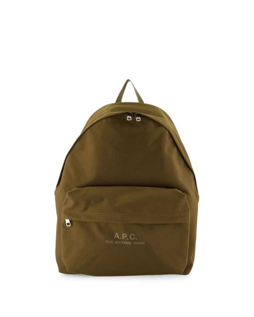 Mochila Backstage Con Logo A.P.C. de hombre de color Green