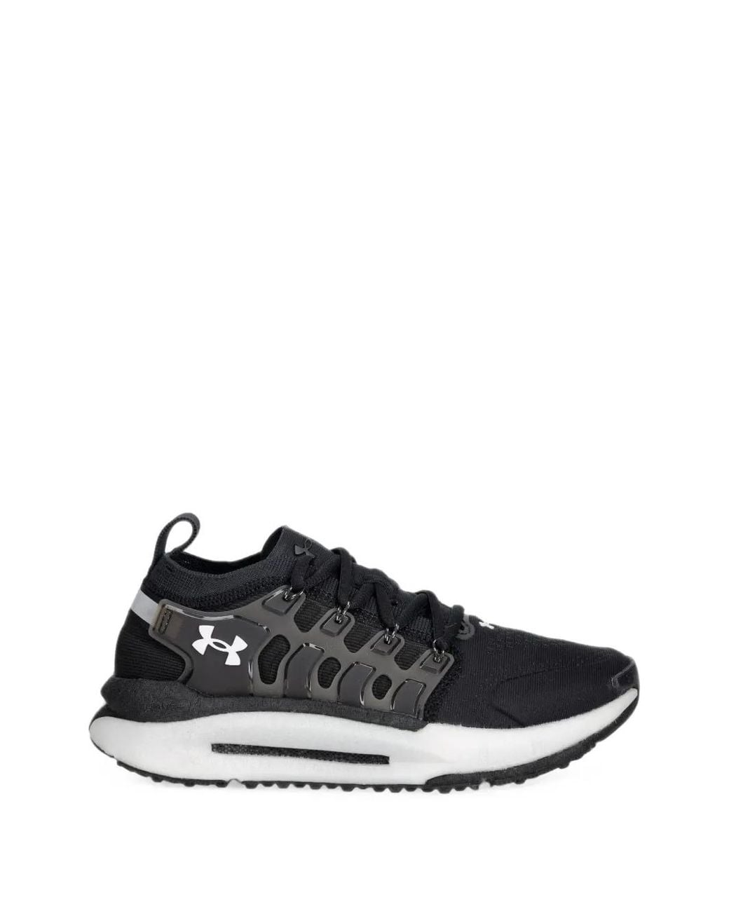 Under Armour Black Phantom X Cage-Detail Panelled Low-Top Performance Sneakers