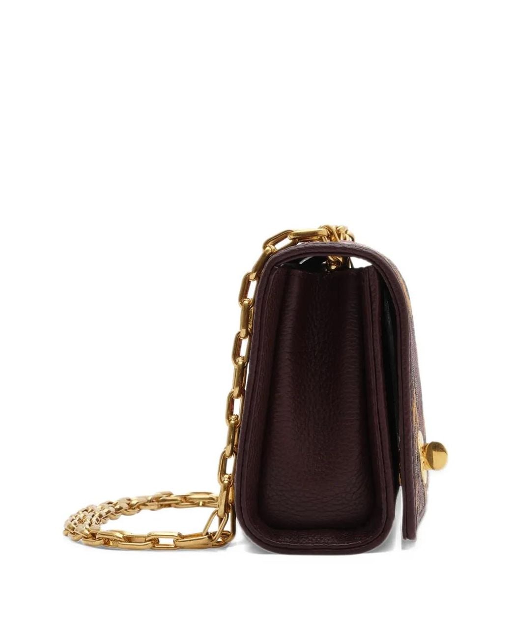 Mini Bagas Burberry Mini Cotswolds Chain Bag in Black | Lyst