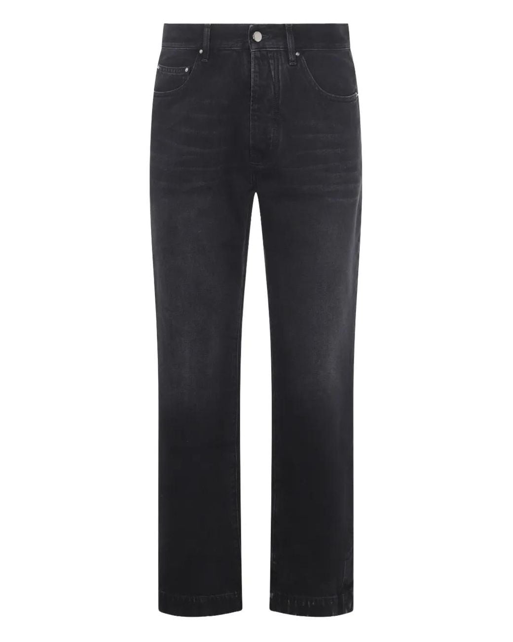 Amiri Blue Straight-Leg Jeans for men