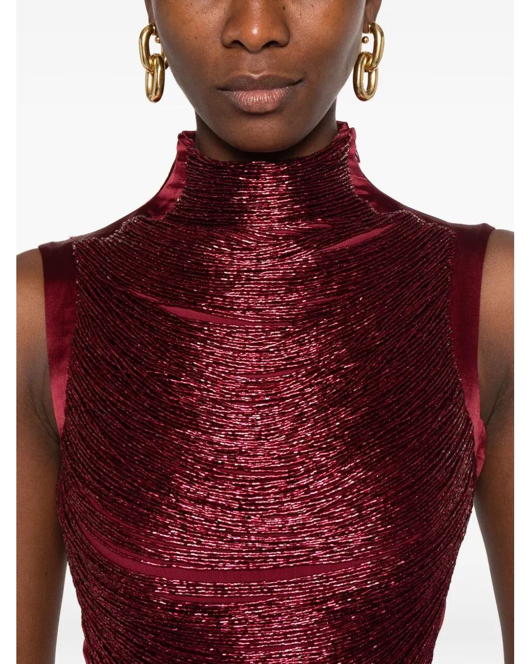 Cult Gaia Red Tops