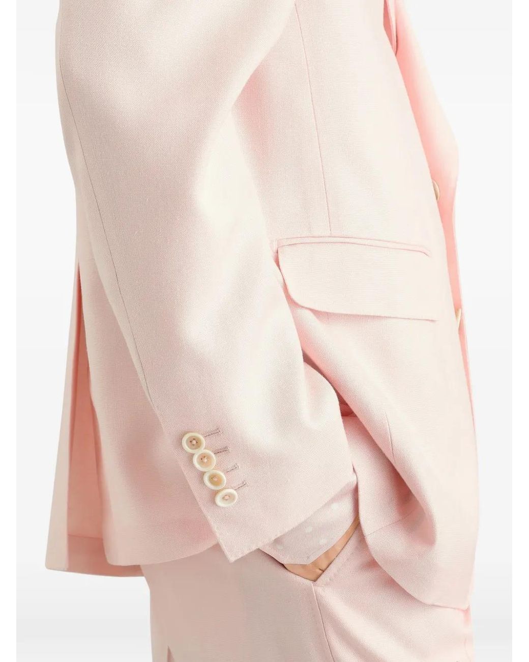 Dolce & Gabbana Pink Sicilia Light Single-Breasted Jacket for men
