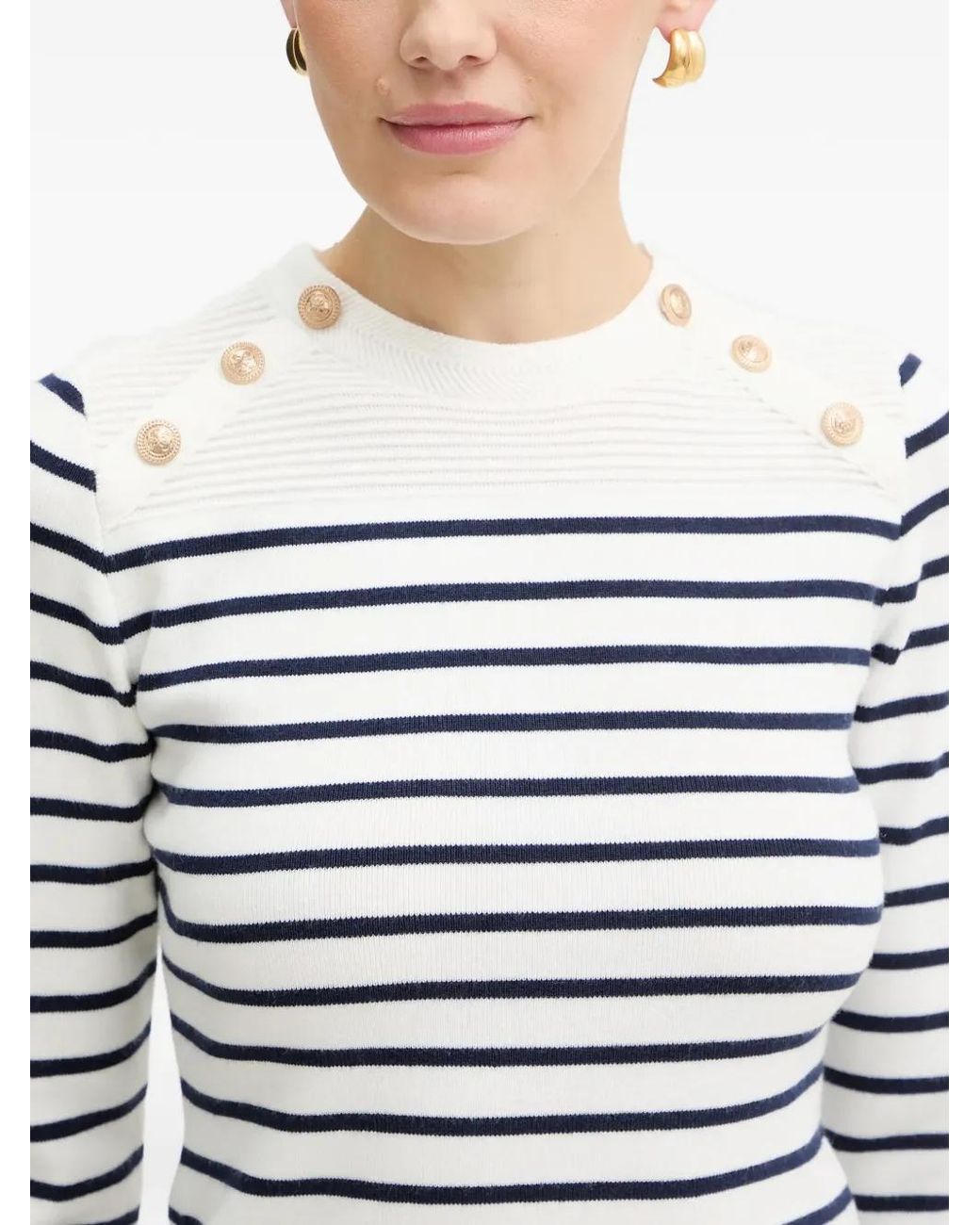Guess Blue Pull Rayé