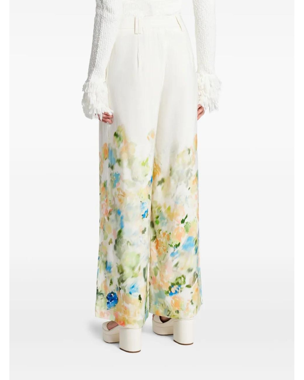 Aje. White Dreamscape Pants