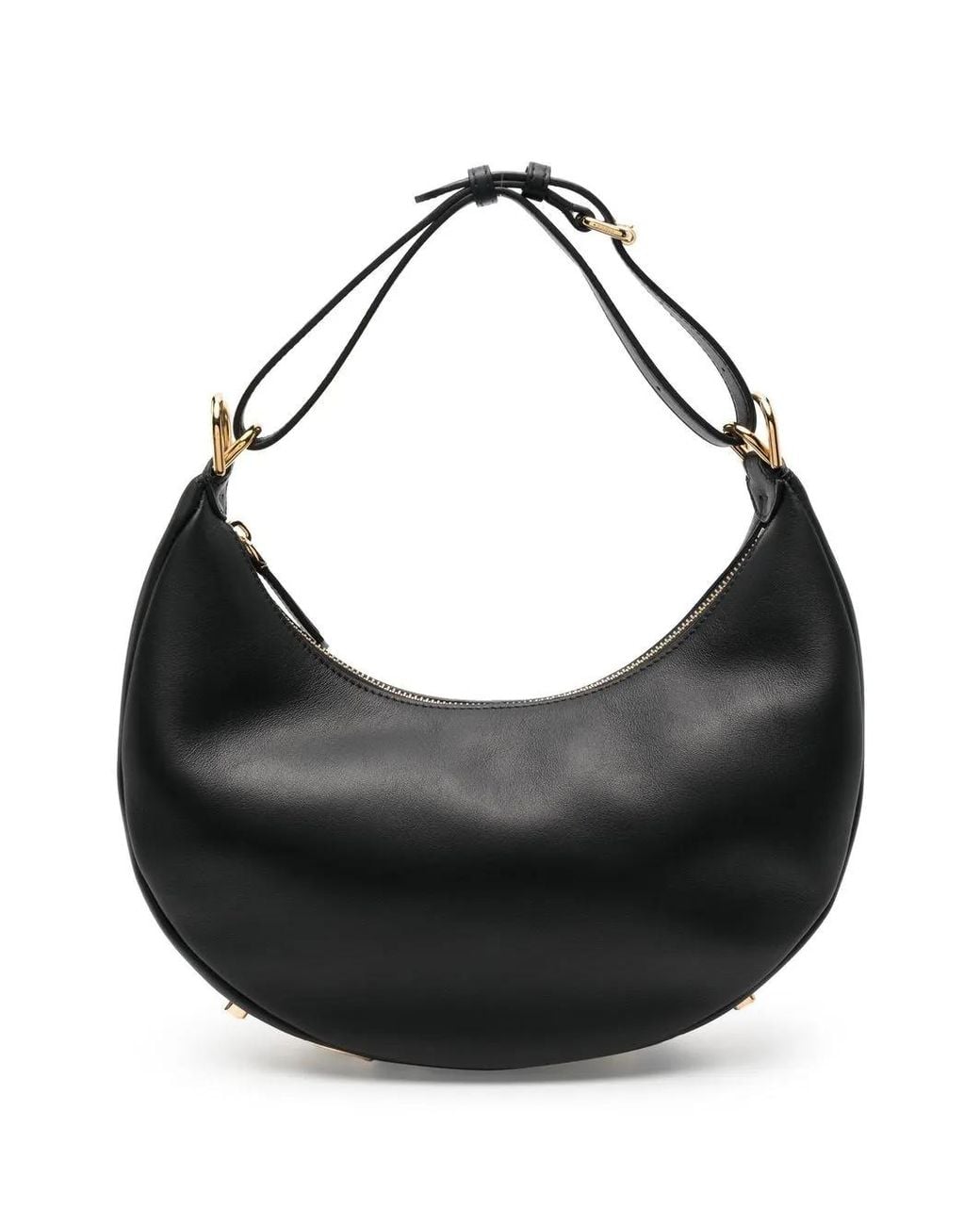 Fendi Black Kleine Graphy Schultertasche