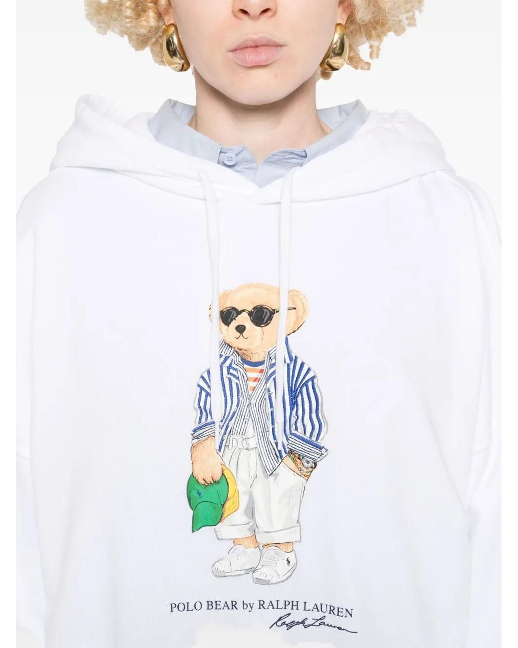 Polo Ralph Lauren White Sweaters