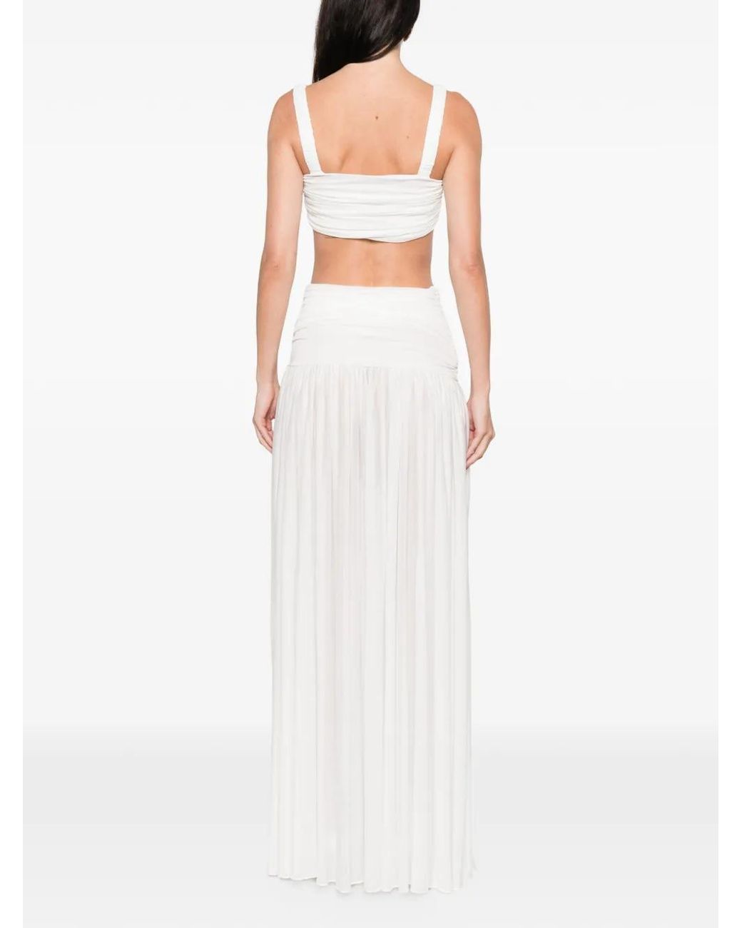 Christopher Esber White Orion Maxi Dress