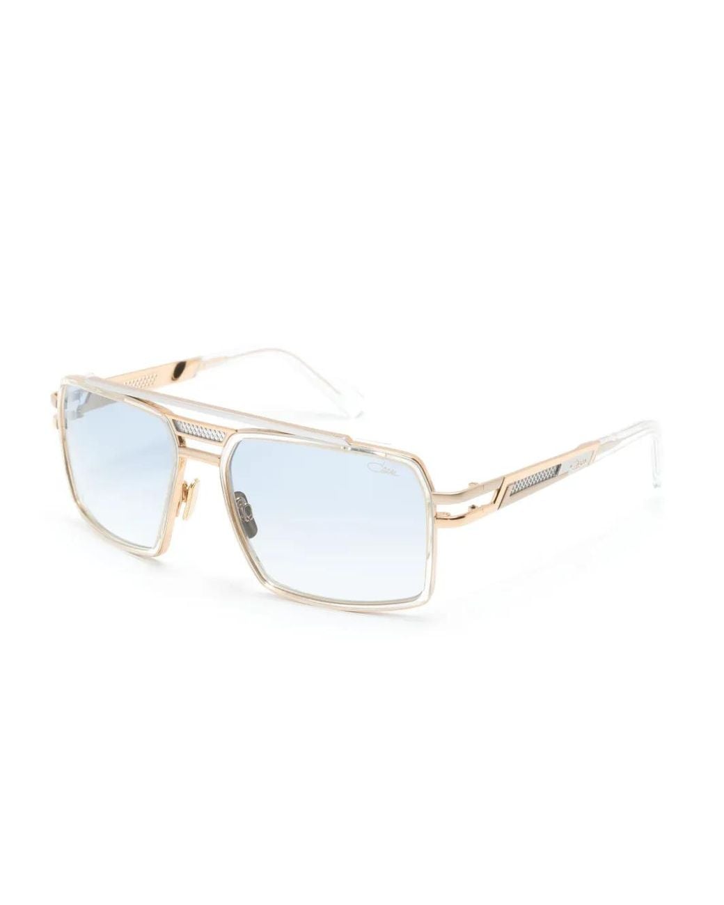 Cazal Blue 6033/3 Pilot-Frame Sunglasses for men