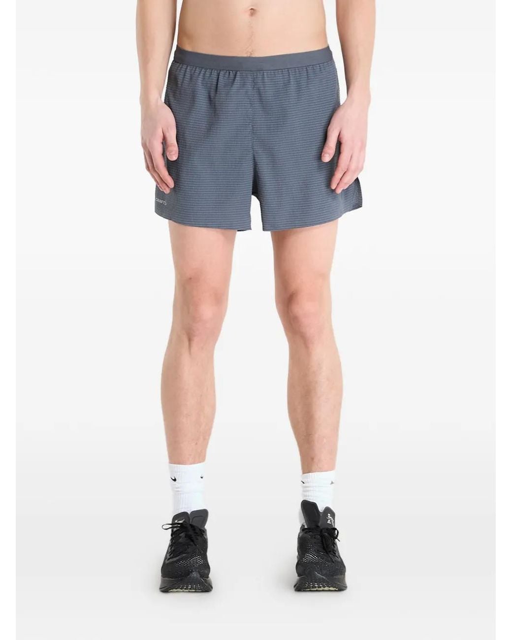 C.r.a.f.t Blue Elastic-Waist Shorts for men