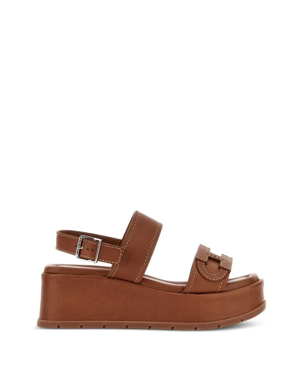 Hogan Brown H703 Sandals