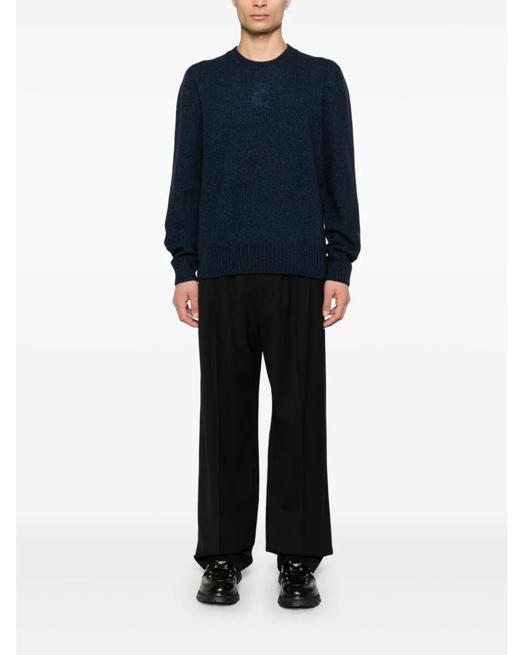 McQueen Blue Sweaters for men