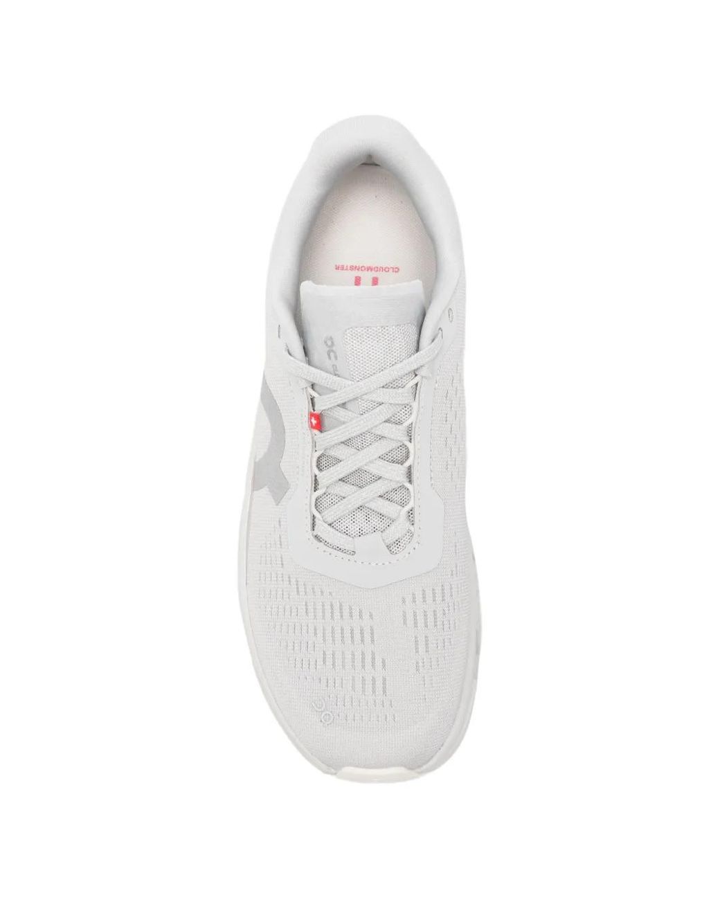 On Shoes White Baskets Cloudmster À Logo Imprimé