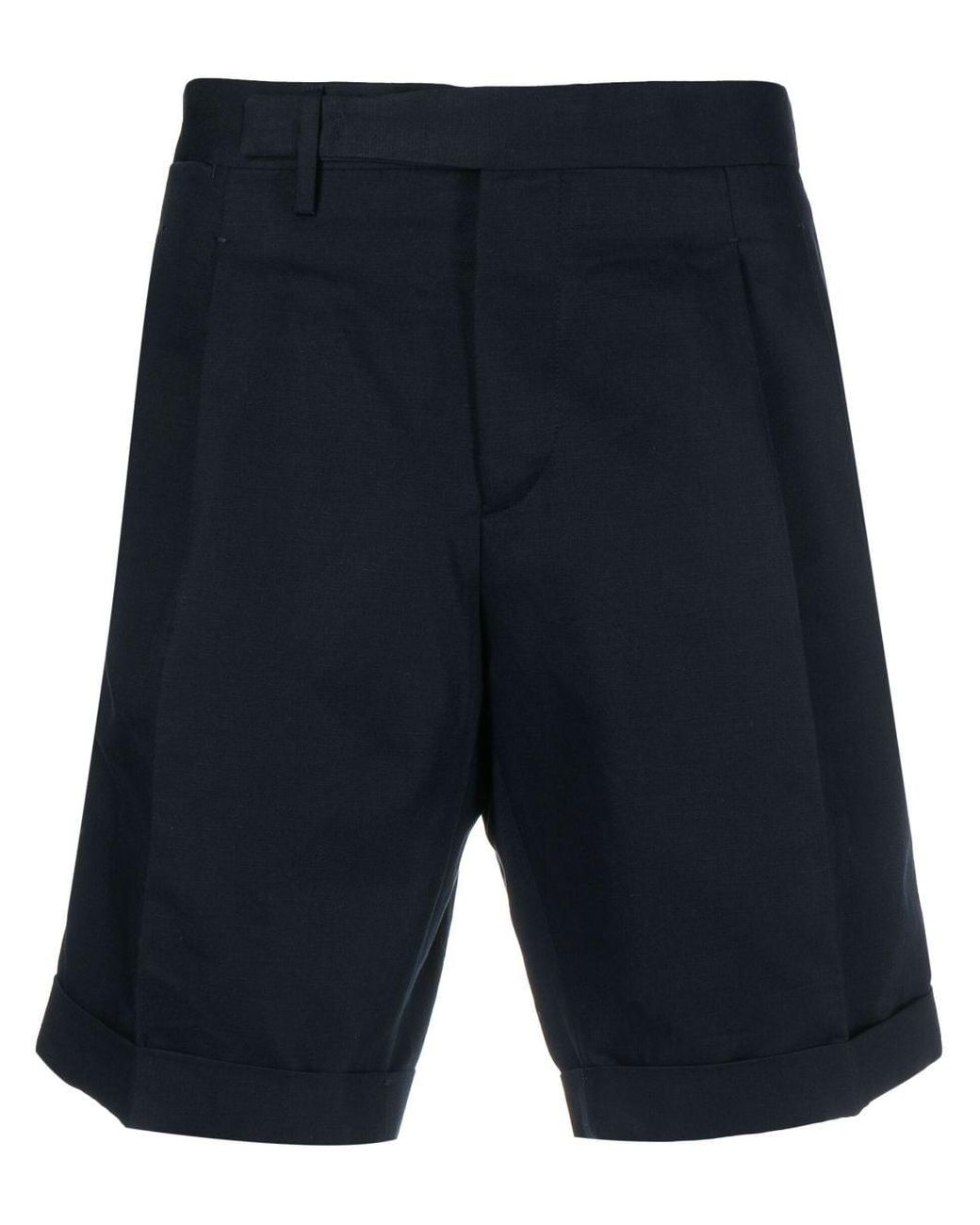 Washed Cotton and Linen-Blend Cargo Shorts